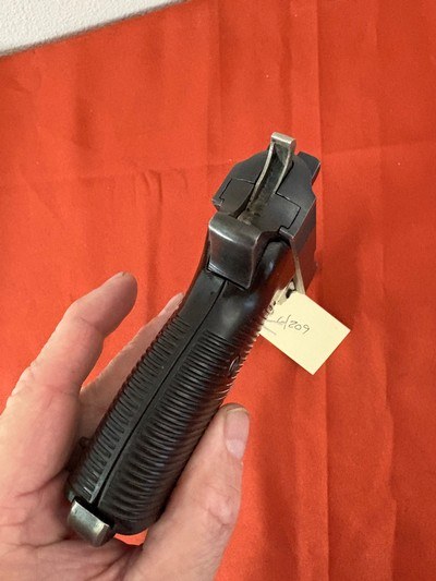 WWII GERMAN NAZI WALTHER byf 43 P38 SEMI AUTO PISTOL - Image 10 of 16