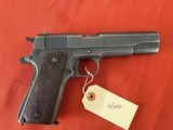 WWll ITHACA 1911A1 SEMI AUTO PISTOL 45 ACP ~ MADE IN 1943 - 1 of 15