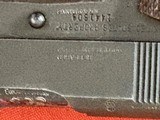 WWll U.S. PROPERTY ITHACA 1911A1 SEMI AUTO PISTOL 45 AC - 10 of 12