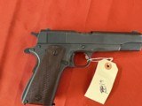 WWll U.S. PROPERTY ITHACA 1911A1 SEMI AUTO PISTOL 45 AC