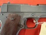 WWll U.S. PROPERTY ITHACA 1911A1 SEMI AUTO PISTOL 45 AC - 2 of 12