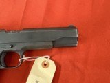 WWll U.S. PROPERTY ITHACA 1911A1 SEMI AUTO PISTOL 45 AC - 9 of 12
