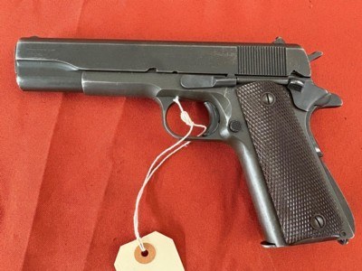 WWll U.S. PROPERTY REMINGTON RAND 1911A1 SEMI AUTO PISTOL 45ACP - Image 2 of 12