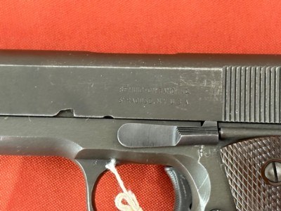 WWll U.S. PROPERTY REMINGTON RAND 1911A1 SEMI AUTO PISTOL 45ACP - Image 4 of 12