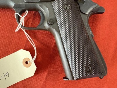 WWll U.S. PROPERTY REMINGTON RAND 1911A1 PISTOL 45 ACP ~ LEND LEASE ~ - Image 5 of 13