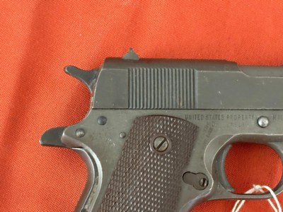 WWll U.S. PROPERTY REMINGTON RAND 1911A1 PISTOL 45 ACP ~ LEND LEASE ~ - Image 9 of 13