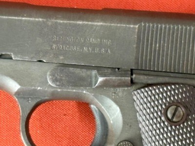 WWll U.S. PROPERTY REMINGTON RAND 1911A1 PISTOL 45 ACP ~ LEND LEASE ~ - Image 12 of 13