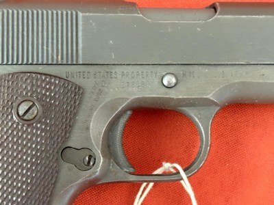 WWll U.S. PROPERTY REMINGTON RAND 1911A1 PISTOL 45 ACP ~ LEND LEASE ~ - Image 7 of 13