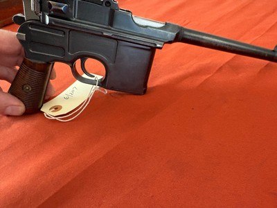 MAUSER C96 BROOMHANDLE SEMI AUTO PISTOL CALIBER 7.63mm - Image 14 of 22