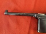 MAUSER C96 BROOMHANDLE SEMI AUTO PISTOL CALIBER 7.63mm - 4 of 22