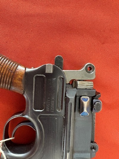 MAUSER C96 BROOMHANDLE SEMI AUTO PISTOL CALIBER 7.63mm - Image 22 of 22