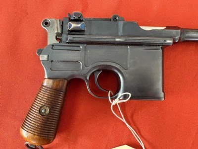 MAUSER C96 BROOMHANDLE SEMI AUTO PISTOL CALIBER 7.63mm - Image 5 of 22