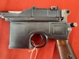 MAUSER C96 BROOMHANDLE SEMI AUTO PISTOL CALIBER 7.63mm - 3 of 22