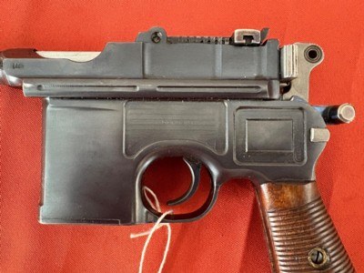 MAUSER C96 BROOMHANDLE SEMI AUTO PISTOL CALIBER 7.63mm - Image 3 of 22