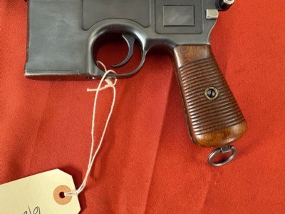 MAUSER C96 BROOMHANDLE SEMI AUTO PISTOL CALIBER 7.63mm - Image 6 of 22