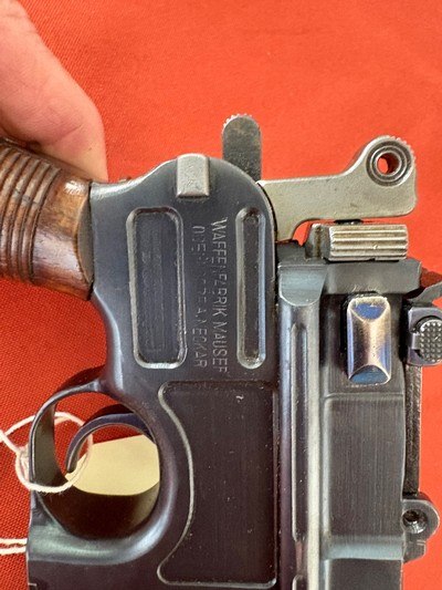 MAUSER C96 BROOMHANDLE SEMI AUTO PISTOL CALIBER 7.63mm - Image 13 of 22