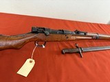 WWll JAPANESE TYPE 99 ARISAKA RIFLE WITH MUM AND BAYONET