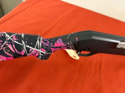 STEVENS MODEL 320 CAMO PUMP ACTION 20 GAUGE SHOTGUN - Image 8 of 9