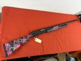 STEVENS MODEL 320 CAMO PUMP ACTION 20 GAUGE SHOTGUN