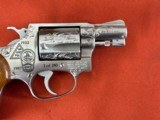 SMITH & WESSON MODEL 60 REVOLVER 38 SPL ~ KEN HURST ENGRAVED ~ - 5 of 18