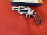 SMITH & WESSON MODEL 60 FIRST RUN PRODUCTION BRIGHT STAINLESS STEEL 38 SPL 1965-66 - 4 of 11