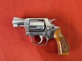 SMITH & WESSON MODEL 60 STAINLESS REVOLVER 38 SPL ~ MISSOURI HIGHWAY PATROL ~ - 2 of 12