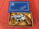 SMITH & WESSON MODEL 60 STAINLESS REVOLVER 38 SPL ~ MISSOURI HIGHWAY PATROL ~