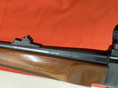 REMINGTON MODEL 7400 SEMI AUTO CARBINE 30-06 ~ ENGRAVED GAME SCENE ~ - Image 16 of 18