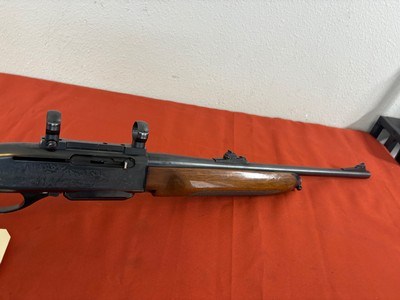 REMINGTON MODEL 7400 SEMI AUTO CARBINE 30-06 ~ ENGRAVED GAME SCENE ~ - Image 5 of 18