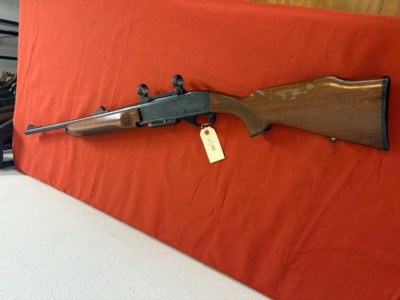 REMINGTON MODEL 7400 SEMI AUTO CARBINE 30-06 ~ ENGRAVED GAME SCENE ~ - Image 9 of 18