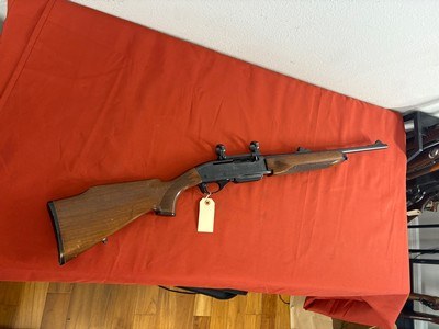 REMINGTON MODEL 7400 SEMI AUTO CARBINE 30-06 ~ ENGRAVED GAME SCENE ~ - Image 4 of 18
