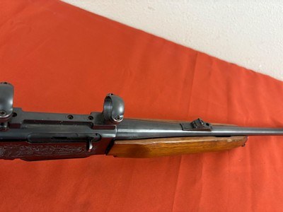 REMINGTON MODEL 7400 SEMI AUTO CARBINE 30-06 ~ ENGRAVED GAME SCENE ~ - Image 8 of 18