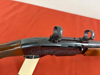 REMINGTON MODEL 7400 SEMI AUTO CARBINE 30-06 ~ ENGRAVED GAME SCENE ~ - Image 7 of 18