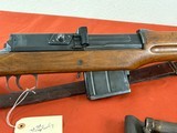 SWEDISH LJUNGMAN AG42SEMI AUTO MILITARY RIFLE 6.5 x 55 SWED WITH BAYONET