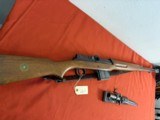 SWEDISH LJUNGMAN AG42SEMI AUTO MILITARY RIFLE 6.5 x 55 SWED WITH BAYONET - 2 of 21
