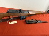 SWEDISH LJUNGMAN AG42SEMI AUTO MILITARY RIFLE 6.5 x 55 SWED WITH BAYONET - 5 of 21