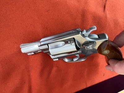 SMITH & WESSON MODEL 60 STAINLESS REVOLVER 38 SPECIAL - Image 9 of 13