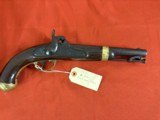 U.S. ASTON MIDDLETON CONN. CIVIL WAR PERCUSSION PISTOL
