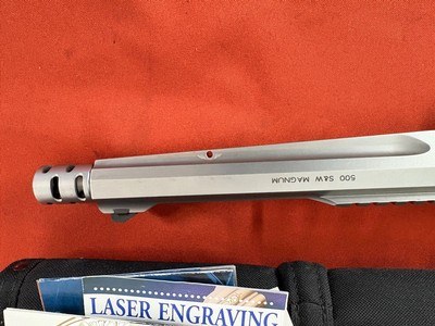 SMITH & WESSON PERFORMANCE CENTER REVOLER S&W 500 MAGNUM - Image 7 of 12