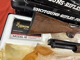 BROWNING MODEL 42 HIGH GRADE ENGRAVED SHOTGUN 410 GA - 9 of 15