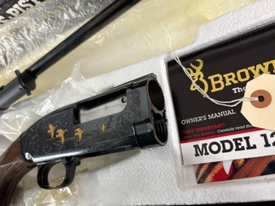 BROWNING MODEL 12 HIGH GRADE ENGRAVED 20 GAUGE SHOTGUN - Image 10 of 15