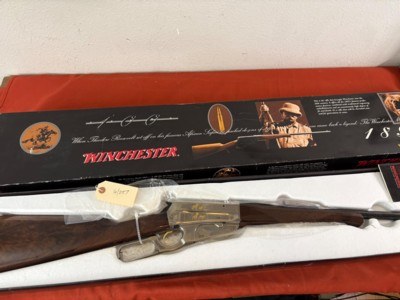 WINCHESTER MODEL 1895 HIGH GRADE ENGRAVED LEVER ACTION RIFLE 30-06