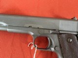 WWll REMINGTON RAND 1911A1 U.S. PROPERTY 45ACP SEMI AUTO PISTOL - 5 of 13