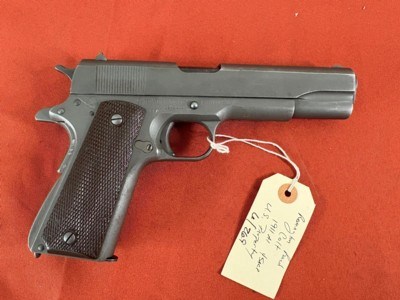 WWll REMINGTON RAND 1911A1 U.S. PROPERTY 45ACP SEMI AUTO PISTOL