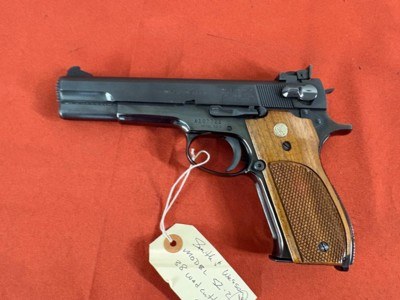 SMITH & WESSON MODEL 52-2 SEMI AUTO PISTOL 38 WADCUTTER - Image 5 of 12