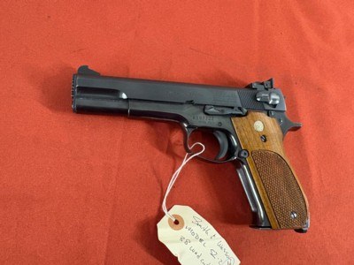 SMITH & WESSON MODEL 52-2 SEMI AUTO PISTOL 38 WADCUTTER - Image 7 of 12