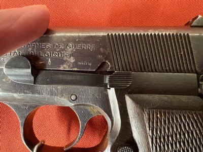 WWll GERMAN NAZI HI POWER SEMI AUTO PISTOL 9MM - Image 13 of 13