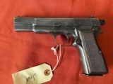 WWll GERMAN NAZI HI POWER SEMI AUTO PISTOL 9MM - 2 of 13