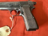 WWll GERMAN NAZI HI POWER SEMI AUTO PISTOL 9MM - 8 of 13