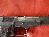 WWll GERMAN NAZI HI POWER SEMI AUTO PISTOL 9MM - 4 of 13